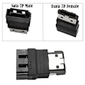 Miniatyrbilde 2 av 5: Esata Til Sata Adapter Konverter Raskere Og Mer Pålitelig Dataoverføring [db]