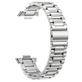 Miniatyrbillede 1 af 4: Rustfrit stål armbånd til Huawei Watch Fit 3 - Erstatningsarmbånd Sølv