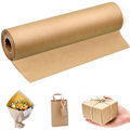 Miniatyrbild 2 av 7: Rulle brun kraftpapper för hantverk, konst, presentinslagning, förpackning, dekorativt papper