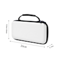 Miniatyrbild 4 av 5: Switch OLED Förvaringsväska Nintendo Spelkonsol Skyddsfodral Switch Portabel Förvaringsväska White Hanag