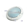 Miniatyrbild 2 av 4: 12V Taklampa RV Marin DC LED Lampor 9W Rund Struktur med Strömbrytare