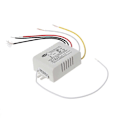 Miniatyrbillede 4 af 5: Trådløs 2-kanals ON/OFF Lampe Fjernbetjening Switch Modtager Sender [db]