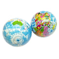 Miniatyrbilde 4 av 4: Anti-Stress Ball, Klemmeball Globus for Stresslindring, Ball med Verdenskart-Look for Avslapning og Lufting, Perfekt for Reise