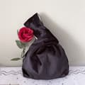 Håndledstaske Velourtaske SORT black