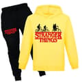 Miniatyrbillede 5 af 11: Stranger Things Hættetrøje Sweatshirt Pullover Jumper Efterår/Vinter orange color 130cm