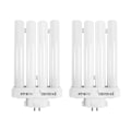 Miniatyrbillede 1 af 4: Xtralite 27w Dagslys Erstatningspære til High Vision Læselamper, 4-Pin Gx10q-4 Quad Tube (6500k) Pack Of 2