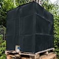 Miniatyrbillede 5 af 5: IBC Låg til 1000L Vandtank - Tank Container Låg - Støvtæt UV-Resistent Regn (Sort)