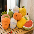 Miniatyrbild 2 av 11: Frukt plyschleksak hänge simulering söt docka liten docka parti 8 tum hårgreppmaskin bröllop kasta docka Single price/mixed styles 8 inches/about 25 cm [ready to ship]