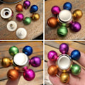 Miniatyrbillede 5 af 5: Cool Magic Orb Fidget Ball Spinner Legetøj Metal, Stress Hånd Finger Spinner