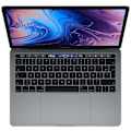 Miniatyrbillede 1 af 4: MacBook Pro Touch Bar 13" Core i5 2.3 Ghz 8 GB 256 GB SSD Space Grey (2018) - Nyt batteri - Renoveret - God stand - Refurbished Grade C
