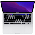 Miniatyrbillede 1 af 3: MacBook Pro Touch Bar 13" 2020 Apple M1 3,2 Ghz 8 GB 256 GB SSD Sølv - Renoveret - God stand - Refurbished Grade C