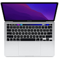 Miniatyrbild 1 av 3: MacBook Pro Touch Bar 13" 2020 Apple M1 3,2 Ghz 8 GB 256 GB SSD Silver - Renoverad - Utmärkt skick - Refurbished Grade A+ - Swedish keyboard