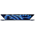 Miniatyrbillede 1 af 4: Apple - 15,3" MacBook Air M2 (2023) - RAM 8Go - Opbevaring 256Go - Midnat - AZERTY (2023) - Renoveret - Fremragende stand - Refurbished Grade A+