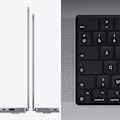 Miniatyrbillede 2 af 4: Apple - 14" MacBook Pro (2021) - Apple M1 Pro chip - RAM 16GB - 1TB - Stjerneskudgrå (2021) - Refurbished - Acceptabel stand - Grade C