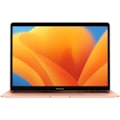Pikkukuva 1 / 3: MacBook Air 13" Apple M1 3,2 Ghz 8 Gt 256 Gt SSD Gold (2020) - Uusi akku - Kunnostettu - Erittäin hyvä kunto - Refurbished Grade B