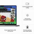 Miniatyrbillede 4 af 6: Apple - 14" - MacBook Pro M3 (2023) - RAM 8Go - Lager 1To - Stjerneskær - Azerty - Refurbished - Fremragende stand - Grade A+