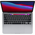 Miniatyrbild 1 av 2: Apple - 13,3" MacBook Pro Touch Bar (2020) - Apple M1-chip - RAM 8Go - 512Go - Grå Sidereal (2020) - Renoverad - Utmärkt skick - Refurbished Grade A+