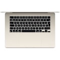 Miniatyrbillede 1 af 2: Apple - 15" MacBook Air M3 (2024) - RAM 16Go - Opbevaring 512Go - Stjernelys - AZERTY (2024) - Refurbished - Fremragende stand - Grade A+