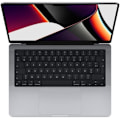 Miniatyrbild 1 av 4: MacBook Pro Retina 14" 2021 Apple M1 Pro 3.2 Ghz 16 GB 1.024 TB SSD Space Grey - Renoverad - Mycket bra skick - Refurbished Grade B - Swedish keyboard