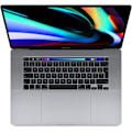 Miniatyrbillede 1 af 3: MacBook Pro Touch Bar 16" Core i9 2,4 Ghz 32 GB 2 TB SSD Space Grey (2019) - Nyt batteri - Renoveret - Meget god stand - Refurbished Grade B