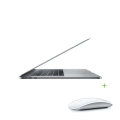Pikkukuva 2 / 4: Apple MacBook Pro Touch Bar 15" 2017 - Corei7 - 2,9 GHz - RAM16 Gt - 512 Gt SSD - Mukana Space Grey Magic Mouse - Kunnostettu - Refurbished Grade C