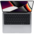 Miniatyrbild 1 av 4: MacBook Pro Retina 14" 2021 Apple M1 Pro 3,2 Ghz 32 GB 512 GB SSD Space Grey - Renoverad - Utmärkt skick - Refurbished Grade A+ - Swedish keyboard