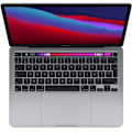Pikkukuva 4 / 4: Apple - 13" MacBook Pro Touch Bar (2020) - Apple M1 - RAM 16Go - Varastointi 256Go - Harmaa S (2021) - Kunnostettu - Hyvä kunto - Refurbished Grade C