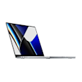 Pikkukuva 2 / 4: APPLE MacBook Pro Retina 14" Apple M1 Max 3,2 Ghz 32 Go 512 Go SSD Hopea (2021) - Kunnostettu - Erinomainen kunto - Refurbished Grade A+
