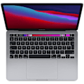 Pikkukuva 2 / 3: MacBook Pro 13" Touch Bar M1 2020 - Kunnostettu - Erinomainen kunto - Refurbished Grade A+