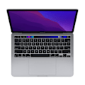 Miniatyrbillede 1 af 3: MacBook Pro Touch Bar 13'' M1 8Go 256Go SSD 2020 Grå - Refurbished - Acceptabel stand - Grade C