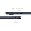 Miniatyrbillede 2 af 2: Apple - 15" MacBook Air M3 (2024) - RAM 16Go - Lager 512Go - Midnat - AZERTY (2024) - Refurbished - Fremragende stand - Grade A+