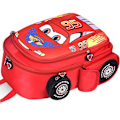 Miniatyrbillede 2 af 3: Børne Lightning McQueen Rygsæk Skole Taske Skoletaske Red