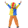 Miniatyrbilde 4 av 5: Klovnekostymesett for barn Joker Karneval Party Performance Antrekk Barn Morsom Sirkus Utkledning M