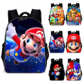 Miniatyrbilde 2 av 2: Mario-ryggsekk for barn, gutter og jenter, fritidssekk, skolesekk C