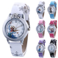 Miniatyrbild 2 av 2: Barn Flickor Frozen Princess Cartoon Watch Söta kvartsklockor purple