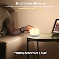 Miniatyrbillede 3 af 5: LED Trådløs Natlampe Touch Lampe Soveværelse USB Genopladelig Warm color
