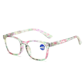 Miniatyrbilde 1 av 2: Lesebriller for damer, designer +1.0 1.5 2.0 3.0 3.5 4.0 Oversized briller Green Frame,+100