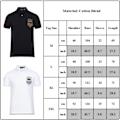 Miniatyrbild 7 av 7: Ralph Lauren Herr Polotröja Solid Mjuk Andningsbar Mesh Polotröjor Slim Fit Krageknappar Kortärmad T-shirt Sommar Casual Strand Träning Tröja White M