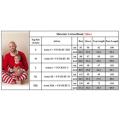 Miniatyrbild 4 av 5: Julklapp Jul Familj Matchande Randiga Vuxna Barn Pyjamas Set Sovkläder Nattkläder White Striped,Men L