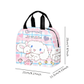 Miniatyrbild 5 av 5: Cinnamoroll Isolerad Lunchväska Lunchlåda för Skola Camping Kontor Resa Matlåda Väska #3