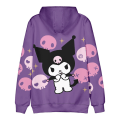 Miniatyrbild 2 av 4: Barn Print Hoodie Hoodies Casual Sweatshirt Pullover Jumper 130cm