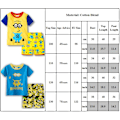 Pikkukuva 3 / 3: Lasten Poikien Tyttöjen Sarjakuva Minions Print Pyjamat Rento Pyjama-setti C 7 Years / EU 128