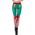 Miniatyrbild 2 av 4: Damer Jul Xmas Hjort 3D Leggings Byxor Strumpbyxor F M