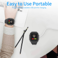 Miniatyrbillede 4 af 5: Magnetisk USB-oplader til Xplora X4, Xplora X5, Xplora X5 Play Black  2PCS