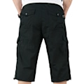 Miniatyrbilde 5 av 5: Man Tooling Shorts Ensfargede Fritidsshorts Sommer Løs Gave Dark Gray M