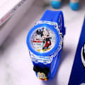 Miniatyrbild 1 av 3: Pojkar Flickor Barn Armbandsur Klocka Cartoon Silikon Luminous Barnklockor Present Mitch