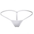 Miniatyrbild 4 av 5: Kvinnors sexiga G-string-underkläder, minitrosor, stretchiga nattkläder White M