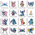 Miniatyrbilde 3 av 3: 16 stk./sett Lilo & Stitch Patch Strykeapplikasjon Stryk På 16PCS