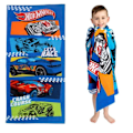 Miniatyrbild 2 av 2: Barn Pojkar Flickor Cartoon Badhandduk Strand Snabbtorkande Poncho Badrock Mikrofiber #8 60*120cm