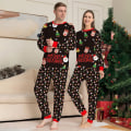 Miniatyrbild 2 av 3: Julpyjamas med tryck för familjen, matchande pyjamas för barn Dad 3XL